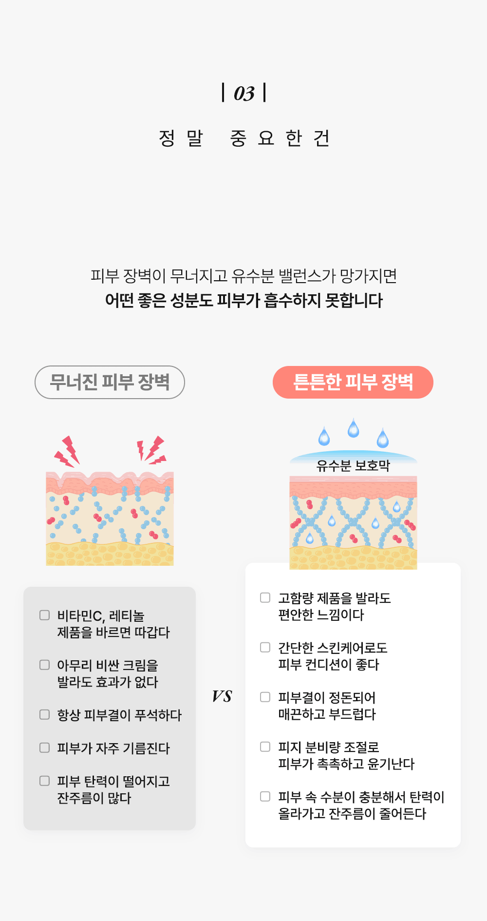 수분 윤기 탄탄 피부 변신